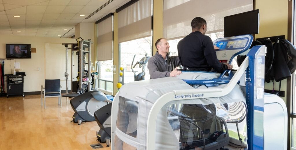 Orthopedic rehabilitation in action at Hyland Center for Health & Technology