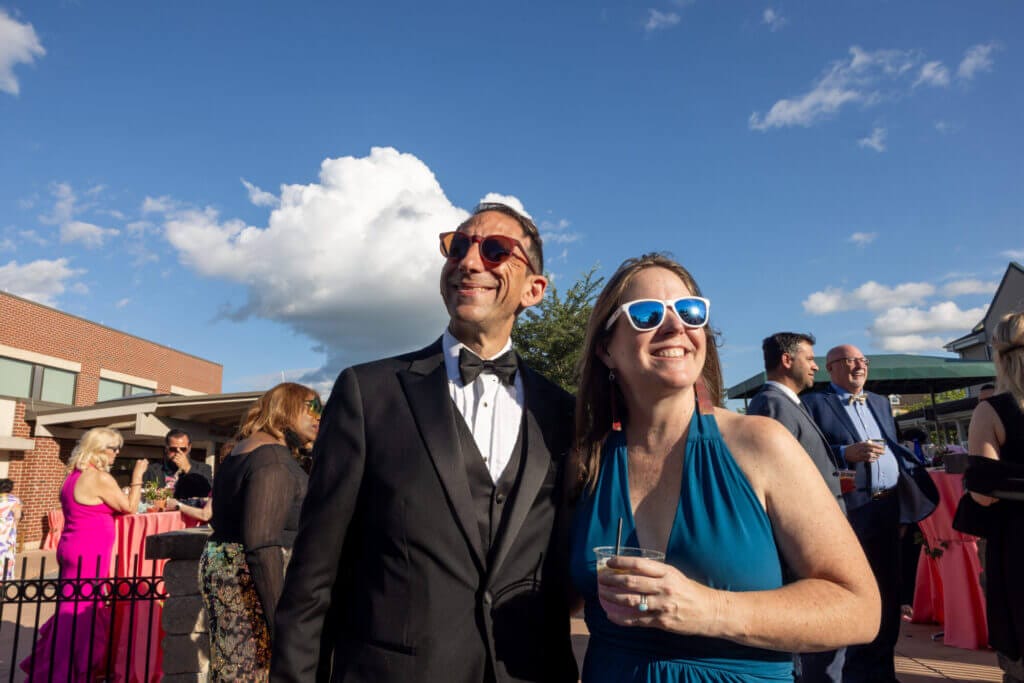 Mayor Matt Tuerk with his wife