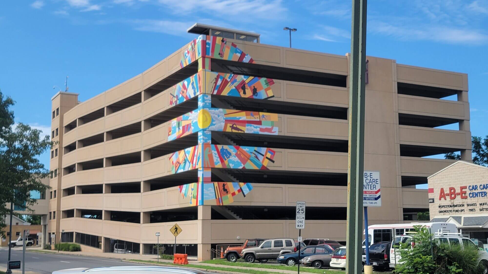 Good Shepherd Rehabilitation Dedicates 5-Story Mural Image